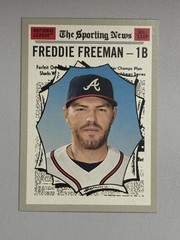 Freddie Freeman 2019 Topps Heritage Atlanta Braves #362 O188