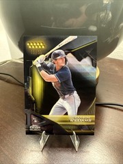 2026 Topps Chrome Black – Carson Williams Gold Refractor /50 RC Tampa Bay Rays