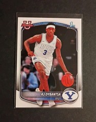 2025-26 Topps Bowman U Prospects AJ Dybantsa 1st Bowman #BPP-1 BYU NCAA