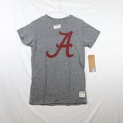 Alabama Crimson Tide Shirt Mens Small NCAA Football Retro Brand Tri Blend Tee
