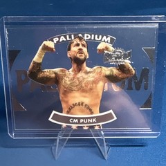 Upper Deck AEW Skybox Metal Universe 2022 CM Punk #P-17 Palladium Acetate