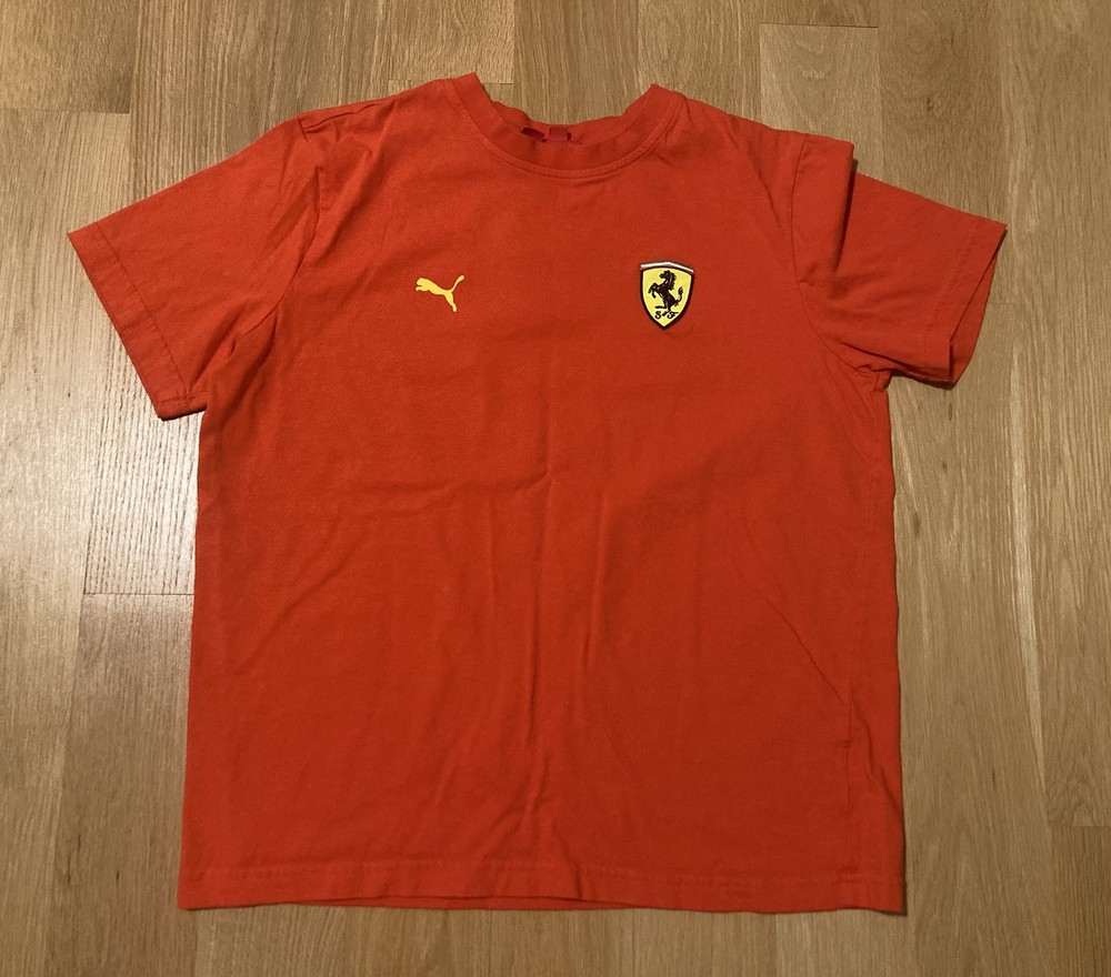 Ferrari Scuderia Official Formula 1 Puma T Shirt Mens Size Large