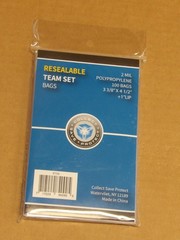 Lot of 1000 CSP Team Bags Resealable Sleeves Great for Toploaders 10 Packs