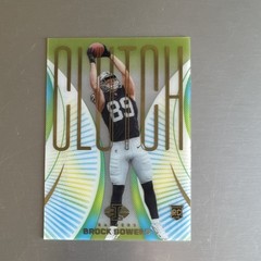 Panini/Topp Brock Bowers Raiders 4-Card Rookie Lot 2024/2025 Galaxy Stars/Clutch