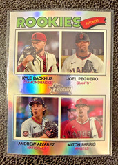 2026 Topps Heritage Silver Chrome REFRACTOR #1-400 – Pick your Card