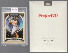 P70 Topps 2021 Project 70 Base #698 Ronald Acuna Jr 2006 Shoe Surgeon /1186 QTY