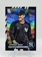 2023 Topps Big League Anthony Rizzo Black Foil /25 Yankees Cubs SSP Rare
