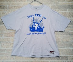 WWE Daniel Bryan YES YES YES Fight For Your Dreams Gray T-Shirt 3XL Authentic