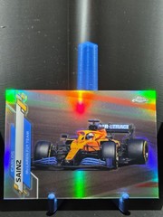 2020 Topps Chrome Formula 1 – Carlos Sainz Car Refractor #28 NM-MT