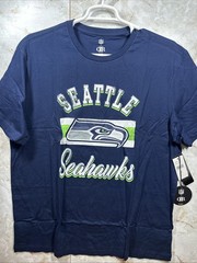 Seattle Seahawks NFL Team Apparel x Darius Rucker Men’s Blue T-Shirt XL NWT