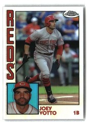 2019 Topps Chrome #84TC-7 Joey Votto 1984 Topps Baseball 35th Anniversary