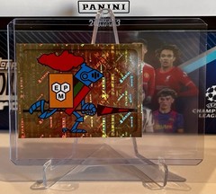 2018 panini world cup stickers #00 Panini Knight Logo Gold Foil