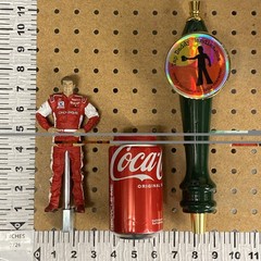 NASCAR Beer Tap Handle Bill Elliott Valvoline Dodge Race Car