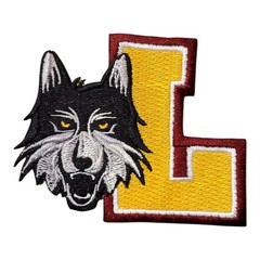 Vintage Loyala Chicago Ramblers Patch. Embroidered. Iron On. 3″ X 2.5″
