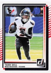 2025 Panini America, Inc. DONRUSS FOOTBALL TANK DELL #171 TEXANS WIDE RECEIVER