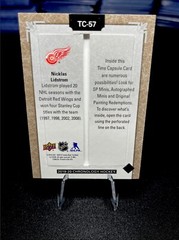2019-20 Upper Deck Chronology Time Capsules Ripped Nicklas Lidstrom #TC-57 HOF