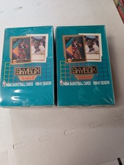 2 Box LOT 1990-91 Skybox series II nba Basketball CARD Boxes MINT From Case.