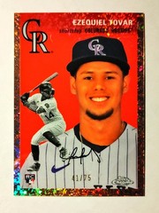 Ezequiel Tovar 2023 Topps Chrome Platinum RC GOLD REFRACTOR Min-Diamnd 41/75 z34
