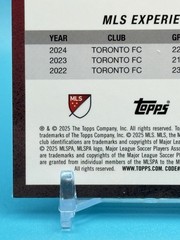2025 Topps Chrome MLS Pink Mini Diamonds Refractor Jonathan Osorio #70 223/250