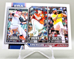 2026 Topps Series 1 – #327 ERA American League Leaders