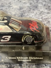 Dale Earnhardt Sr. #3 NASCAR GLASS Ornament Goodwrench 1/43 scale
