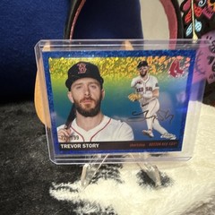 Topps 2023 Chrome Platinum Trevor Story Boston Red Sox #247 Blue /199