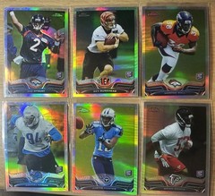 2013 Topps Football Chrome Refractors