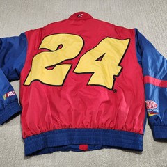 Vintage Jeff Gordon Jacket Men L Chase Quilted Puffer Nascar Racing Big Logo