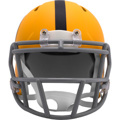 Pittsburgh Steelers New Matte Gold 2025 On-Field Speed Mini Football Helmet
