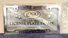 Boise State Broncos~Logo Products~Deluxe Series License Plate Frame~Official~NIP