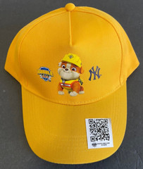 Paw Patrol Rubble & Crew Kids Snapback Puppy Hat New York Yankees SGA 8/22 2024