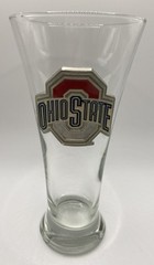 2006 Ohio State Fine Pewter Logo 16 Oz Pilsner Glass, Great American Products