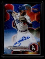 2023 Bowman’s Best Autograph Blue Refractor #B23-MM Mairoshendrick Martinus /150