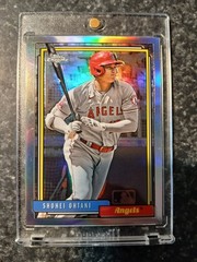 Shohei Ohtani 1992 TOPPS CHROME REFRACTOR DODGERS 4 TIME MVP INVEST TC92-4💎💎💎