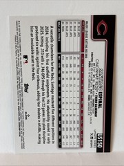 2025 Topps Update Series – Santiago Espinal #US150 Ghost Foil