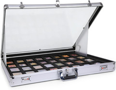 Upgraded 34″ X 22″ Card Display Case, Trading Card Display Case with Aluminum Fr