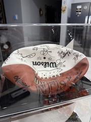 Wilson NFL Official Football Autographed Multiple Signatures