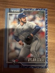 Dylan Cease 2026 Topps Series 2 Team Color Border Variation SP #547 Blue Jays