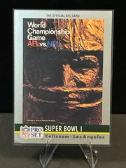 1990 Pro Set Super Bowl Theme Art, Pick your Card!!