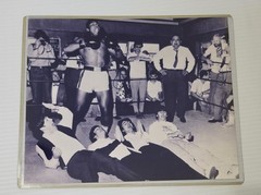 1964 Muhammad Ali and The Beatles In Miami Training Camp 8×10 Photo Reprint