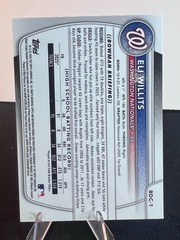 2025 Bowman Draft 1st Chrome ELI Willits Stained Glass #BDC-1 SP
