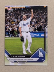 2025 Topps Now #373 – Clayton Kershaw #373 3K Strikeouts Dodgers