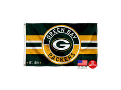 Packers FLAG 3X5 Green Bay Banner New USA Retro Vintage Man Cave Flags