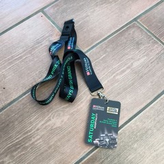 F1. Formula One Lanyard 2025 Silverstone Hilton Garden Inn Saturday. Hospitality