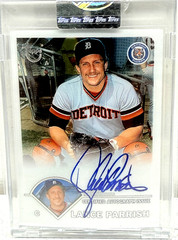 2003 Topps All-Time Fan Favorites Lance Parrish Certified Auto TA-LP Tigers