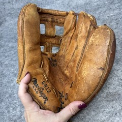 Vtg MacGregor G312 Play Master Flex Pad Glove Natural Ball Pocket USA RHT