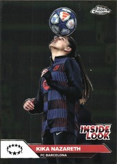 2024-25 Topps Chrome UEFA Women’s CL Kika Nazareth #IL-11 Inside Look