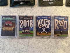 New Chicago Cubs 2016 World Series Anniversary Pin Complete Set 7/22/2026