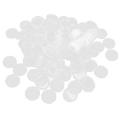 200-1000pc 16mm Coin Holder Capsules Clear Round Plastic Coin Container Case Lot