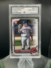 2022 Bowman Draft BD-71 Parker Messick Very 1st BOWMAN Graded GEM MINT PTA 10🔥